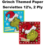 Christmas Serviettes, 2 Ply - Pack of 12's
